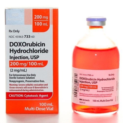 Liquid Doxorubicin Hydrochloride Injection 200Mg - Drug Type: Generic Drugs