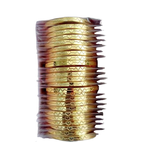 Men Golden Cuff Bracelet