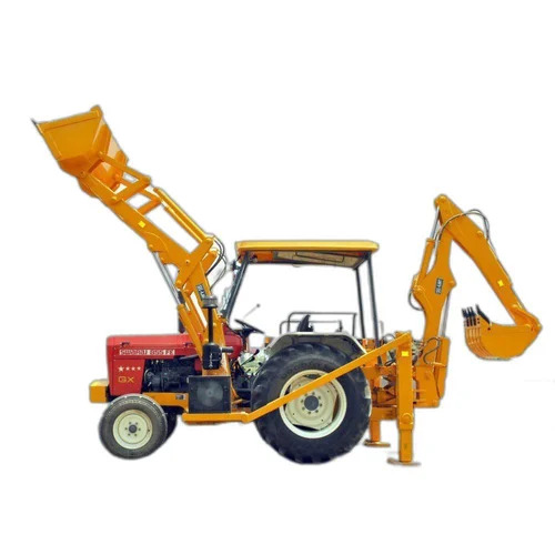 Mild Steel Tractor Backhoe Loader