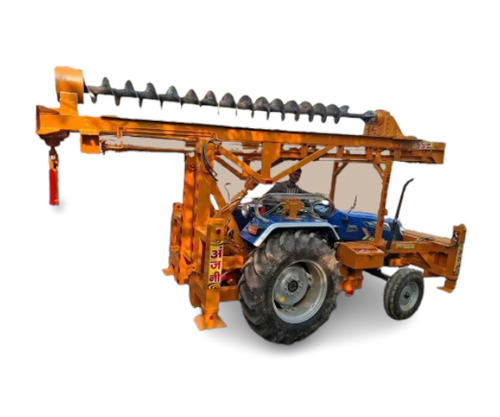 Mild Steel Tractor Piling Machine