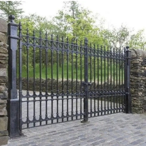 Motor Black Swing Gate