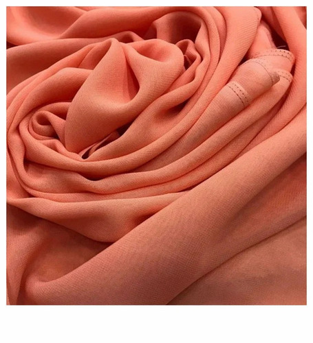 Plain Georgette Fabric - Length: 1 Centimeter (Cm)