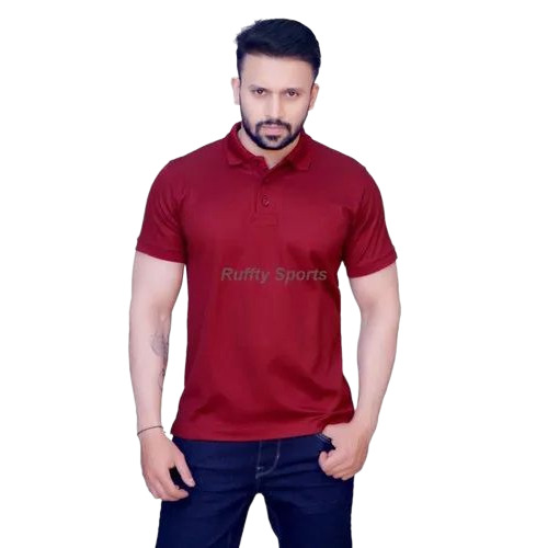 Plain Men Polo T Shirts