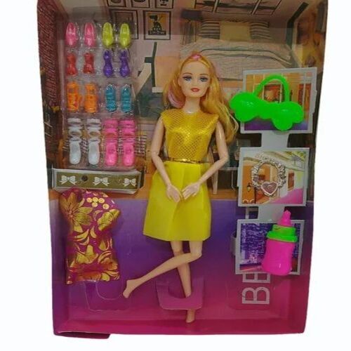 Plastic Barbie Moving Doll