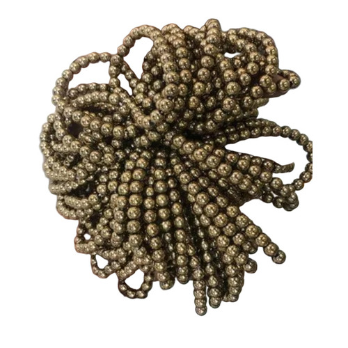 Pyrite Bead Bracelet