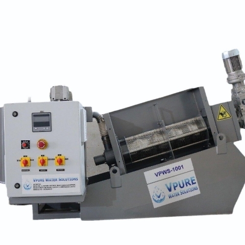 Sludge Dewatering Screw Press Machine