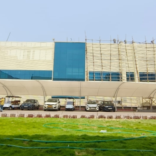 Waterproof Material Car Parking Tensile Structure