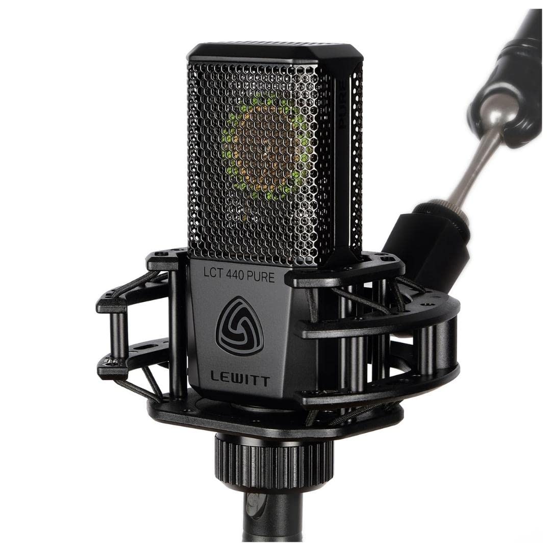 Lewitt Lct 440 Pure Single-Pattern 1" Xlr Unidirectional Large Diaphragm Studio Condenser Microphone
