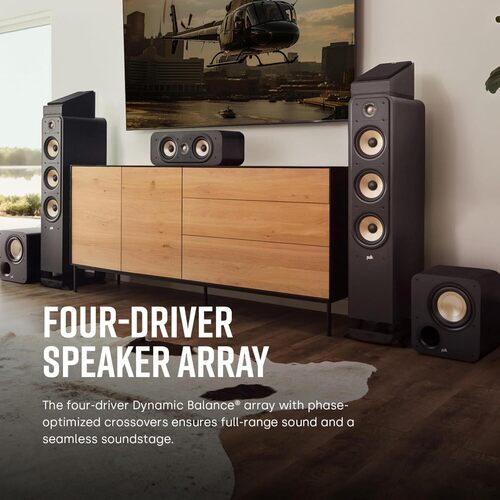 Polk Audio Signature Elite Es60 Tower Speaker-Hi-Res Audio