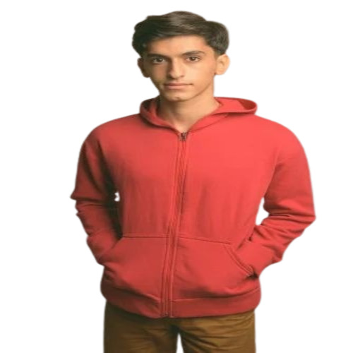 Plain Full Zip Up Hoodies