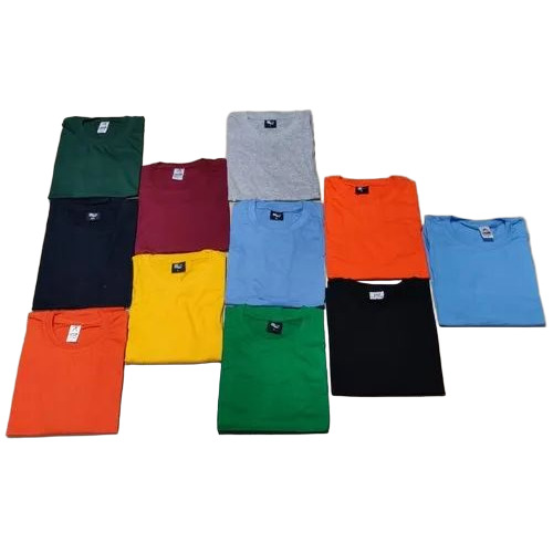 Round Neck Cotton T Shirt