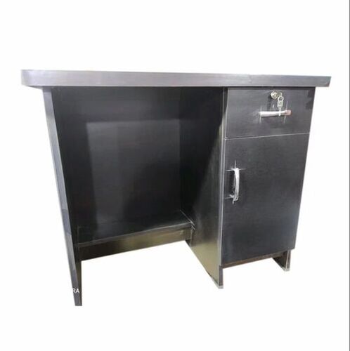 Black Wooden Office Table