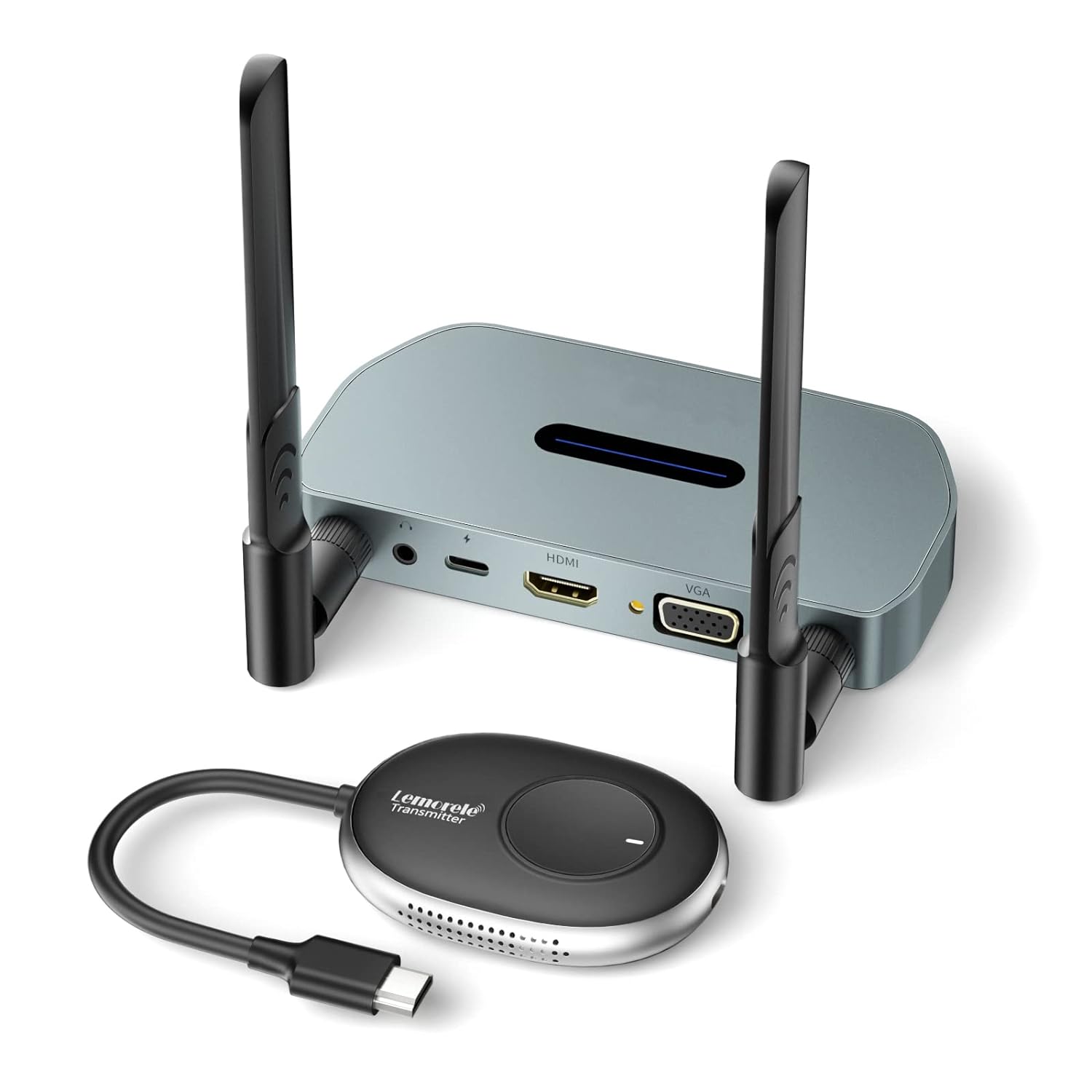 Lemorele Wireless Hdmi Transmitter And Receiver, Wireless Video Transmitter, Wireless Hdmi Extender