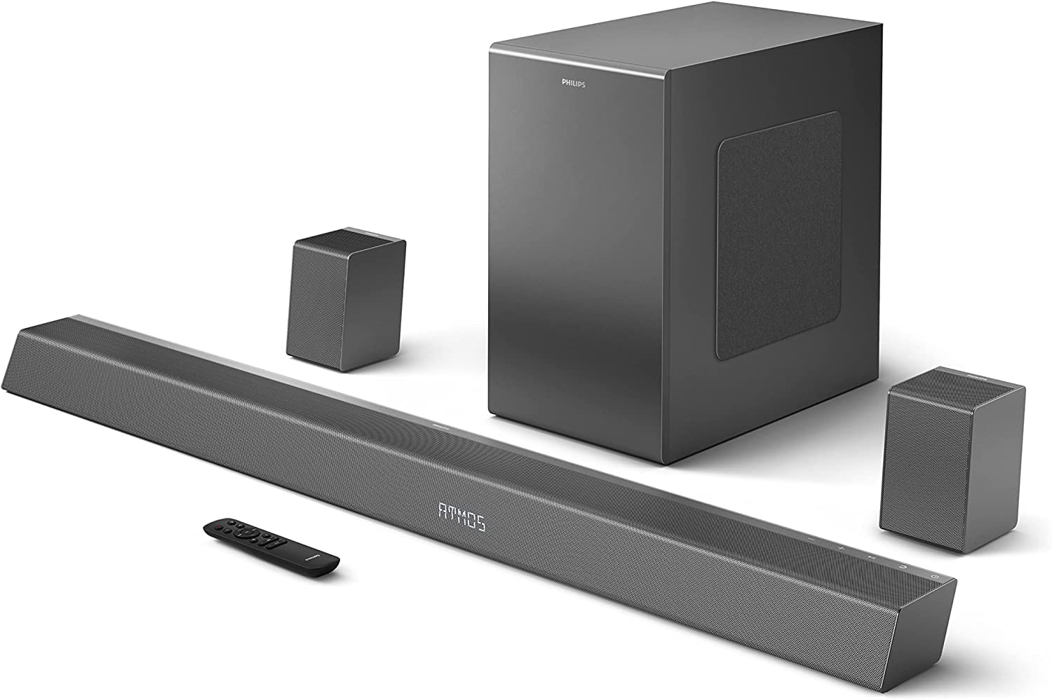Philips Soundbar Tab8967 7.1 Ch (5.1.2) Real Surround Dolby Atmos