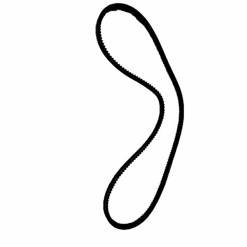 Round Black Rubber V Belt