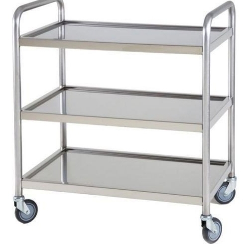 Stainless Steel Utility Trolley