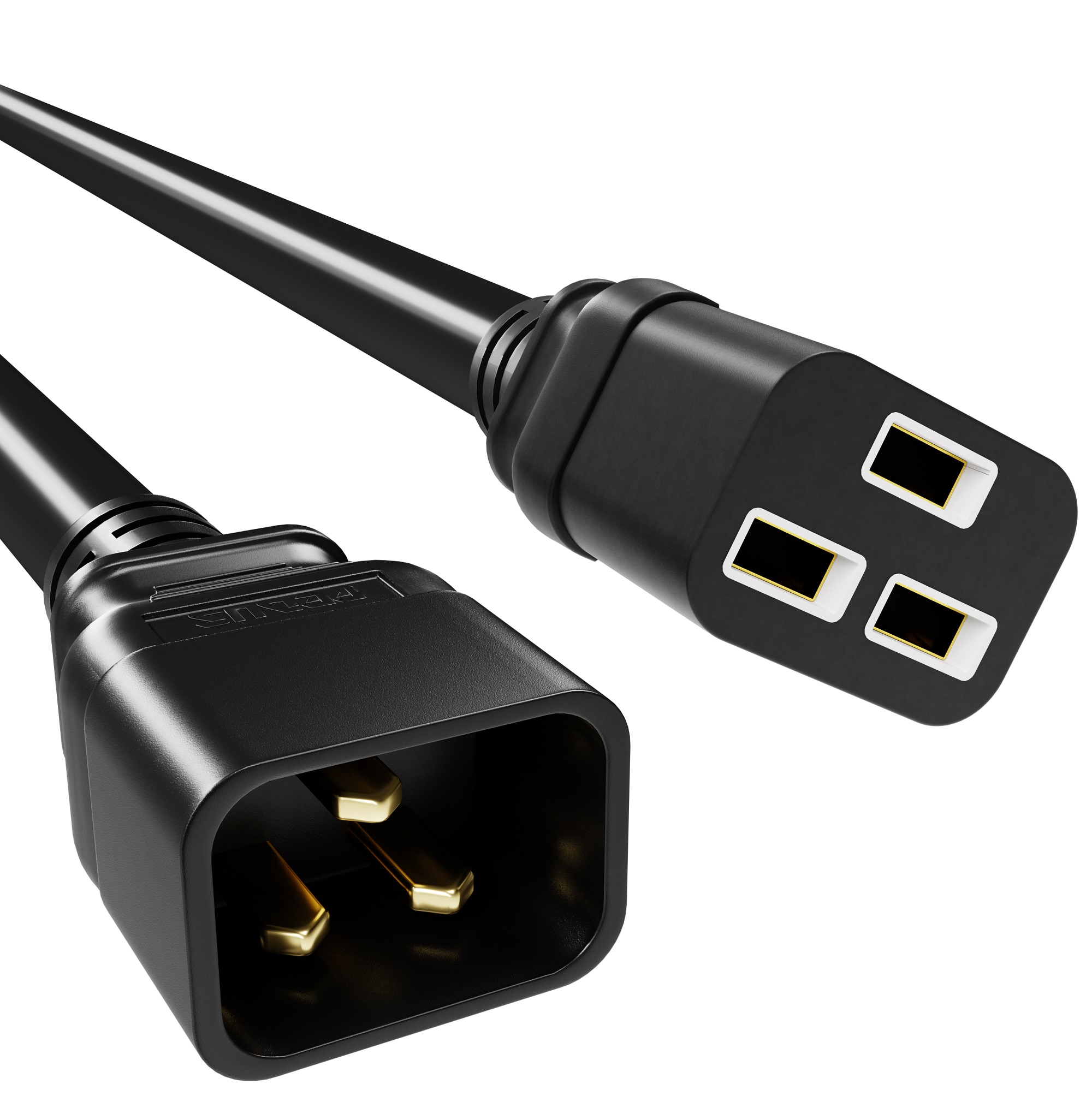 16A Male to Female Server Power Extension Cord 5 Meter Cable