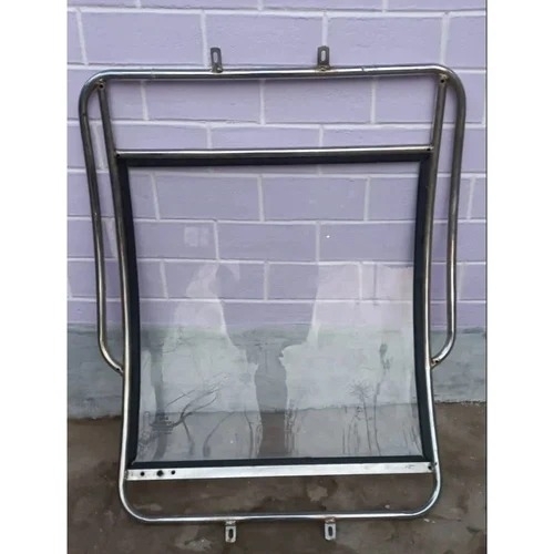E Rickshaw Front Glass