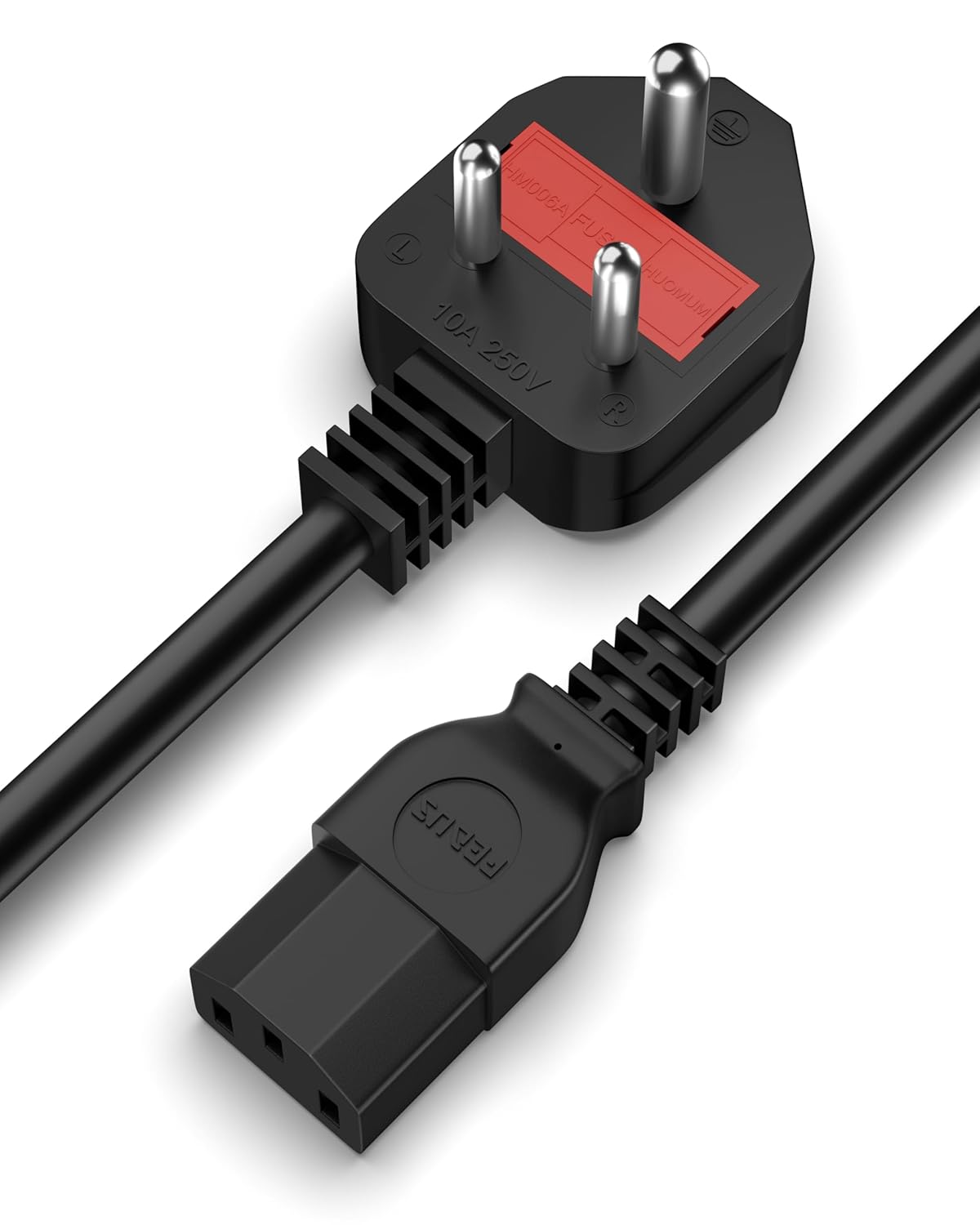 FEDUS 1.8 Meter Desktop PC Computer Power Cord