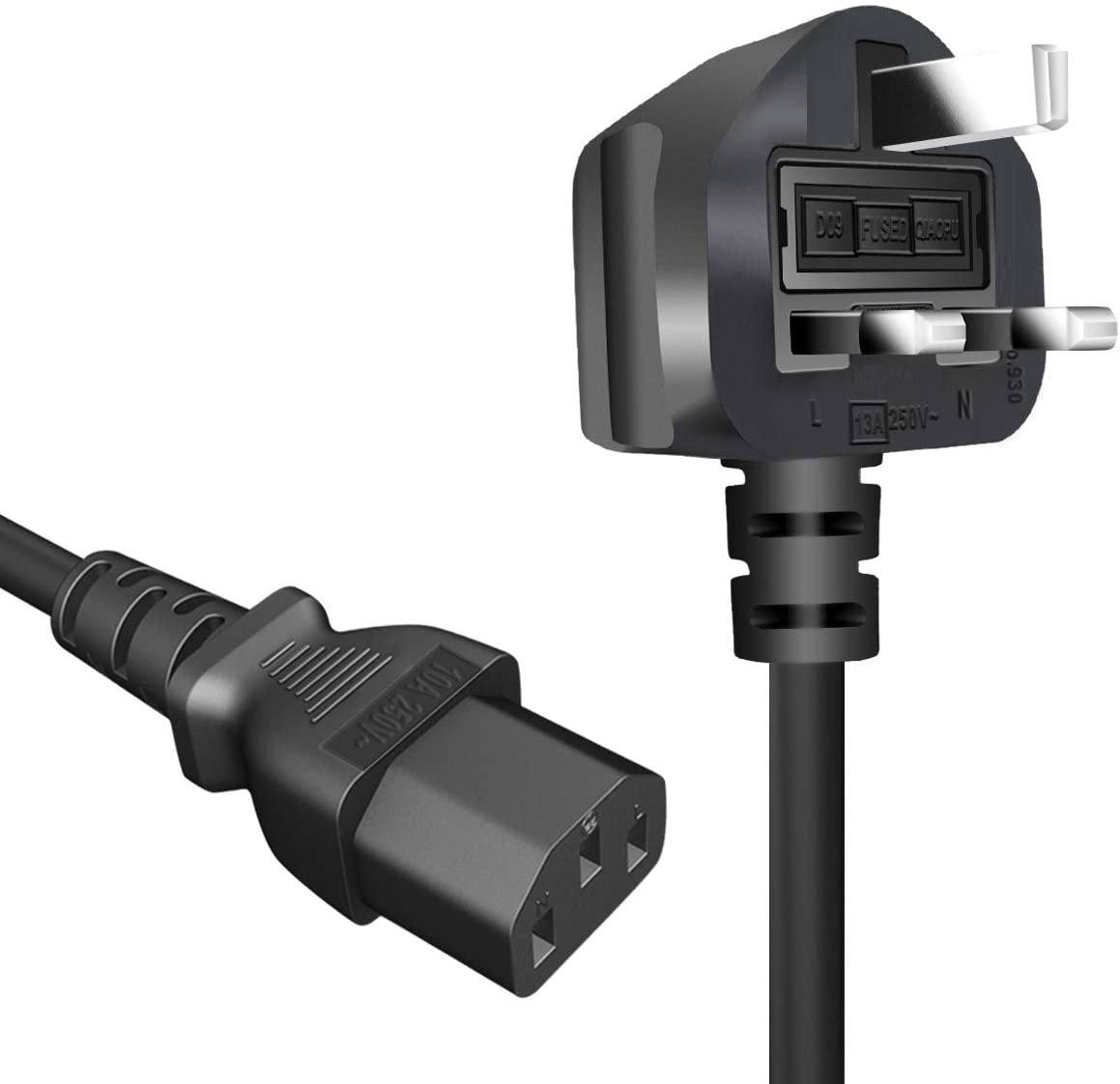 FEDUS 1.8M Standard UK Power Cable Cord