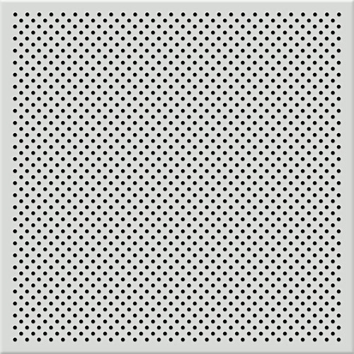 Gi Perforated Ceiling Tile - Color: Yellows / Golds