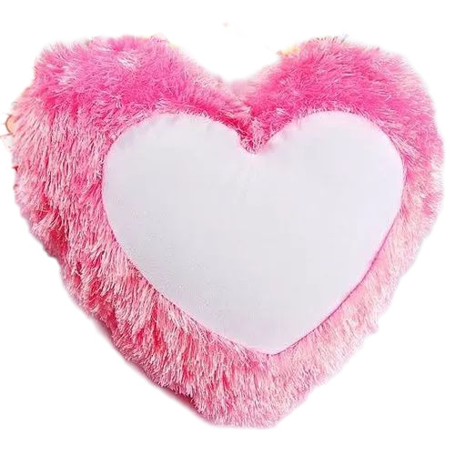 Heart Fur Cushion Cover
