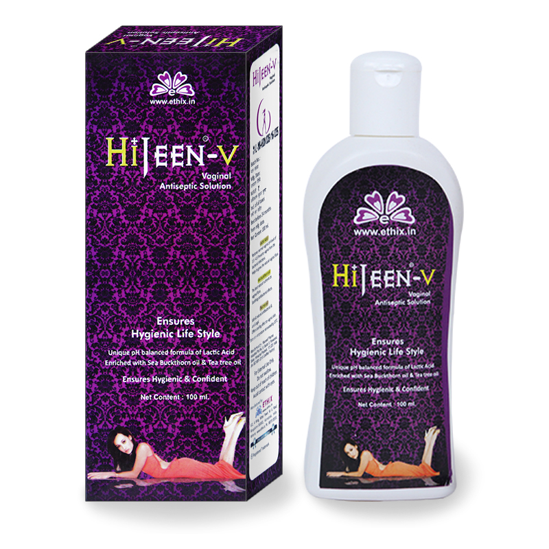 HiJeen-V Vaginal Antiseptic Solution 100ml