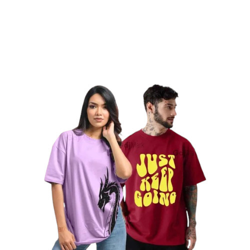 Unisex Oversized T Shirt - Age Group: Adult