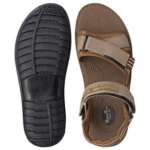Pu Sandals - Color: Black