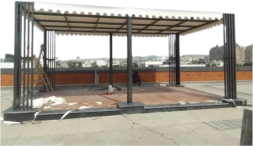 PVC Car Parking Tensile Structure