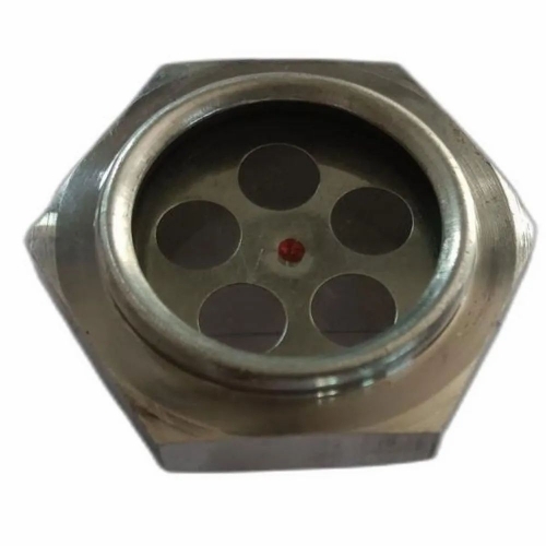 Aluminium Silver Knob Oil Level Indicators