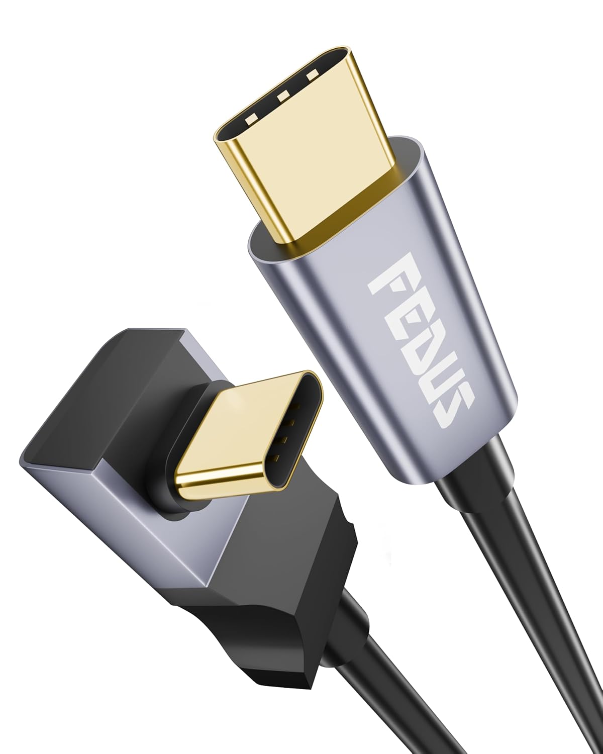 FEDUS L Shape USB 100W Type C to Type C Cable