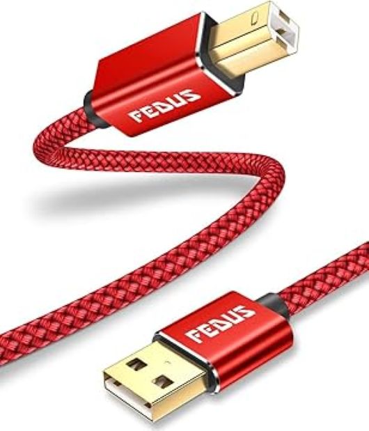 FEDUS USB Printer Cable