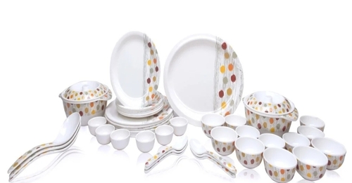 Tibros Printed Melamine Crockery Set