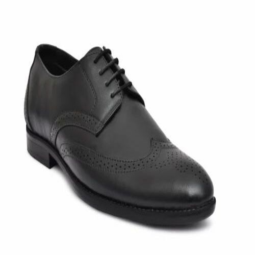 Black Fancy Leather Shoes