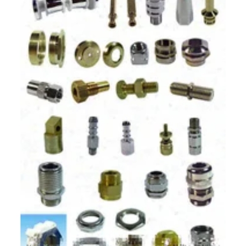 Brass precious turned component 