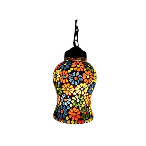 Decorative Glass Hanging Lantern