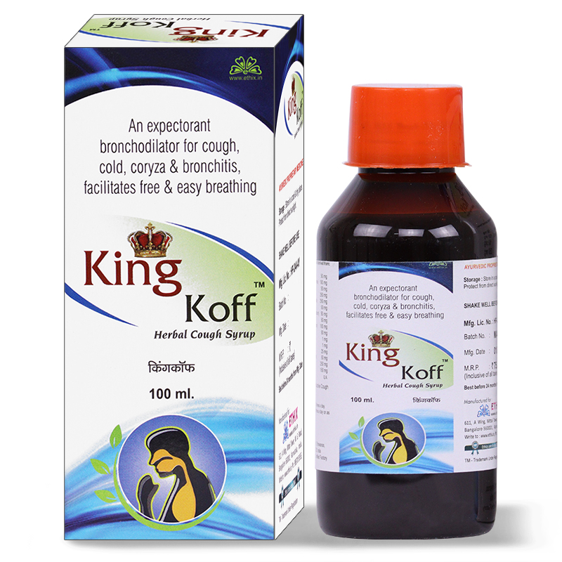 King Koff Herbal Cough Syrup 100 Ml