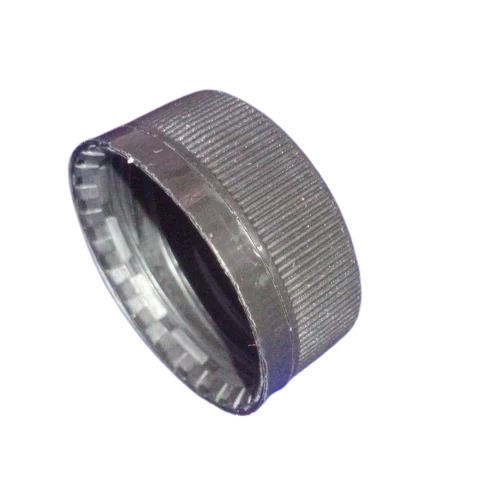 Black Plastic Bottle Cap