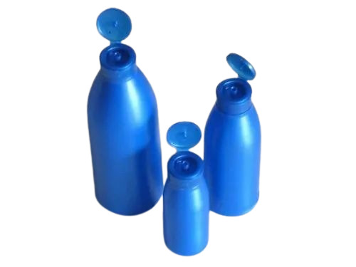 Blue Hair Oil Plastic Bottle