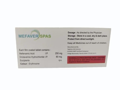 Drotaverine Hydrochloride Mefenamic Acid Tablets