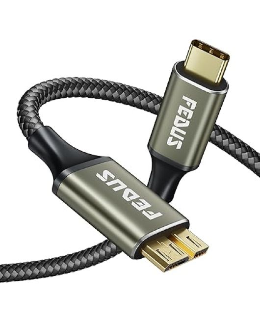 Fedus Hard Drive Cable Hard Disk Connector Usb 3.1 C To Micro B - Application: Computer
