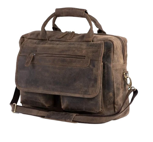 Leather Messenger Bag