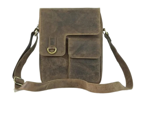 Leather Messenger Sling Bag