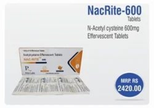 Nacrite Acetylcysteine Effervescent Tablets