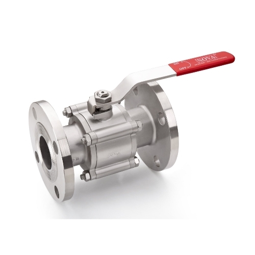 Flanged ball valve