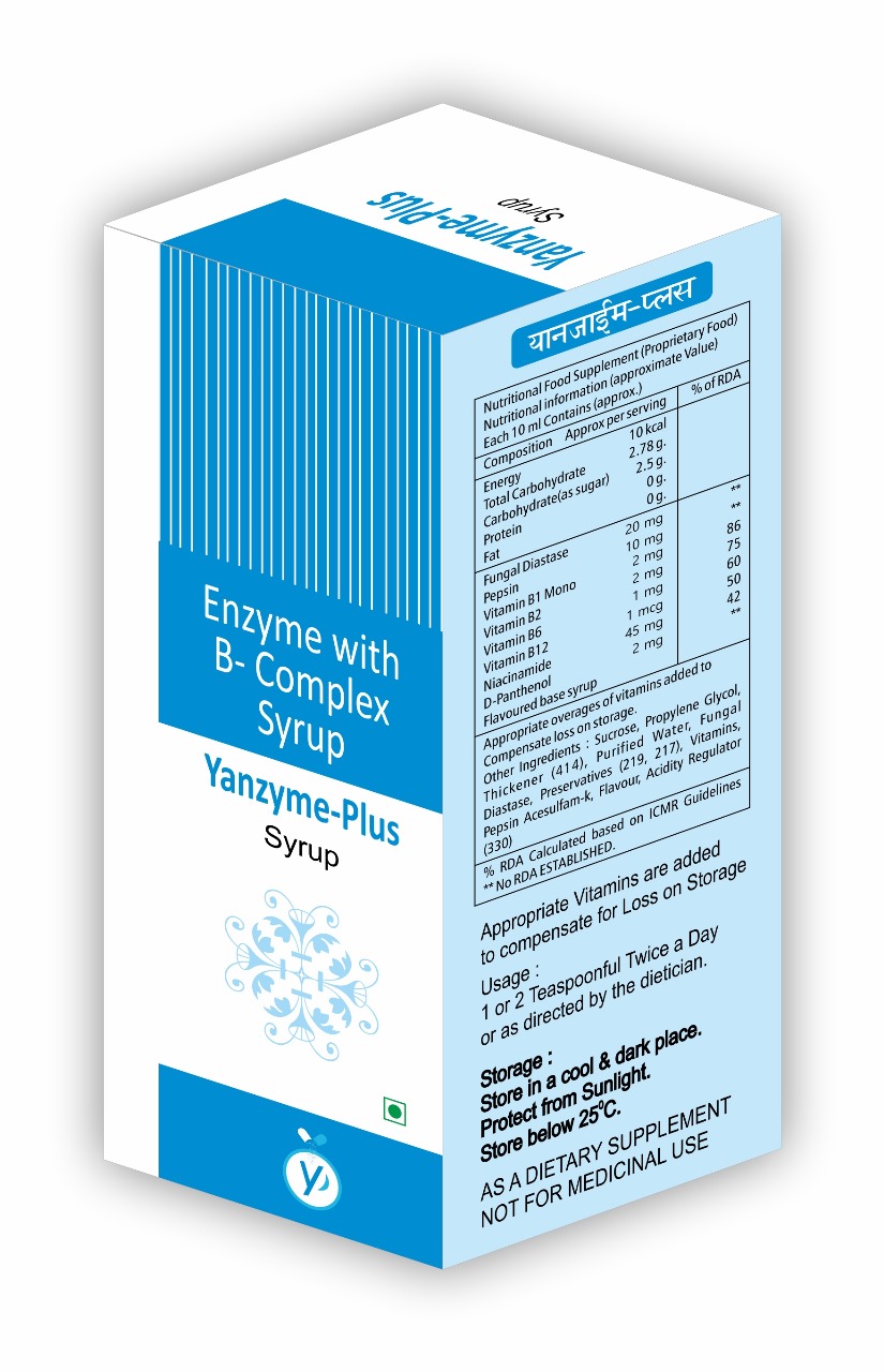 Yanazyme Plus Enzyme With B- Complex Syrup - Drug Type: Drug Solutions