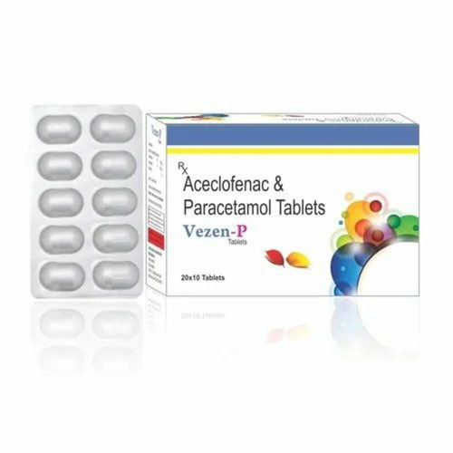  Aceclofenac Paracetamol Tablet
