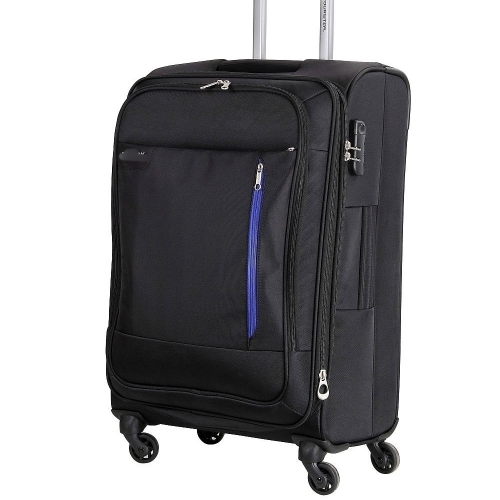 Black Travel Trolley Bag 