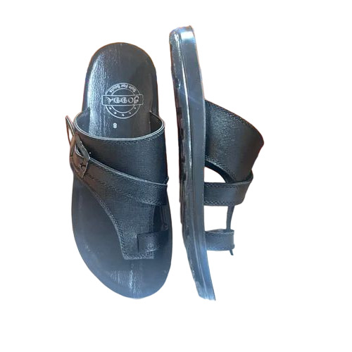 Casual Pu Black Slipper